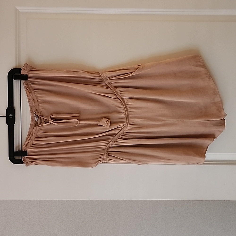 Strapless rompers with pockets